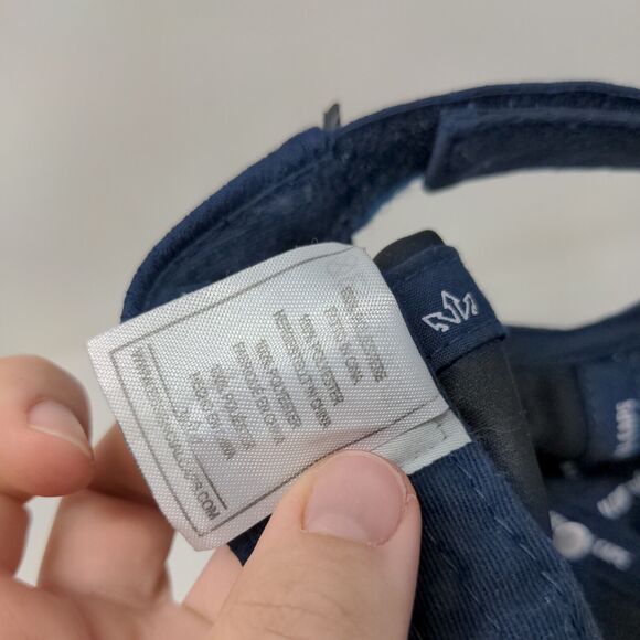 Chicago Est 1837 Strapback Hat Blue One Size Vent Holes Essencial Caps - Picture 8 of 8